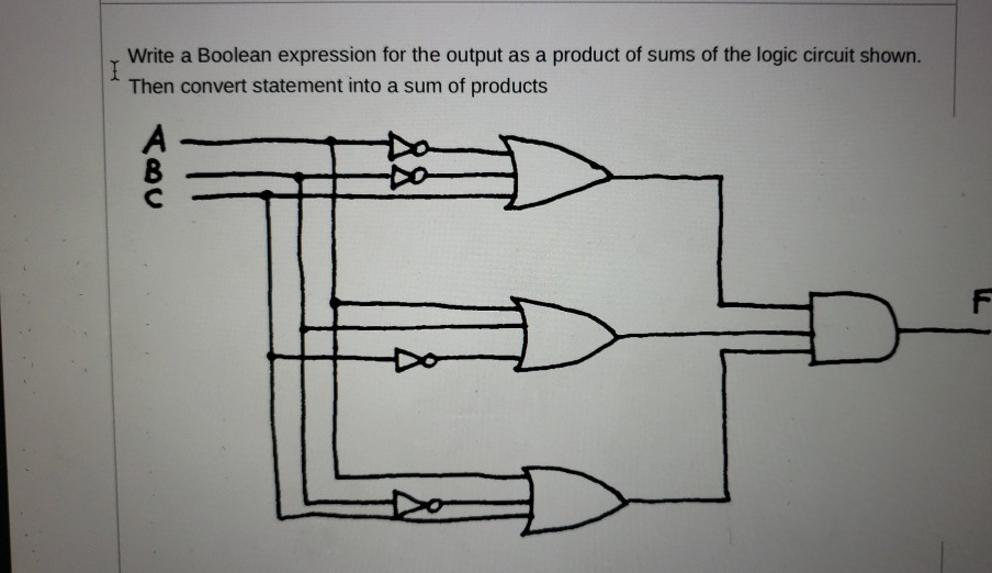 Circuit To Boolean Expression Converter » Wiring Diagram