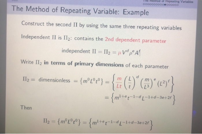 Solved The Method of Repeating Variables 00000000000000000 | Chegg.com