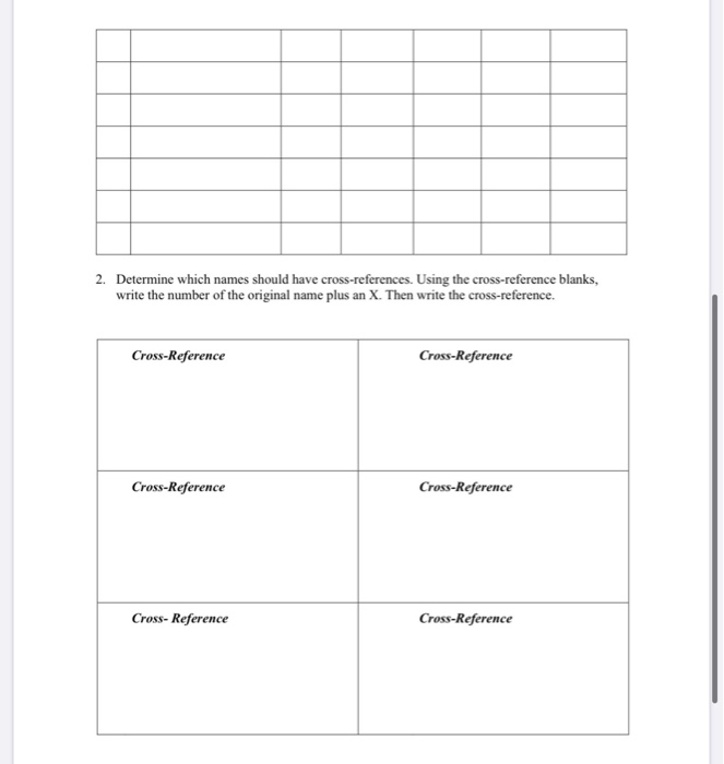 Records Management Chapter 4 Supplementary Activity | Chegg.com