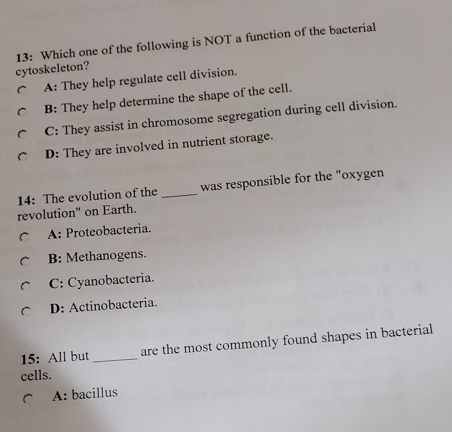 Solved 20: Which Of The Following Is True About The | Chegg.com