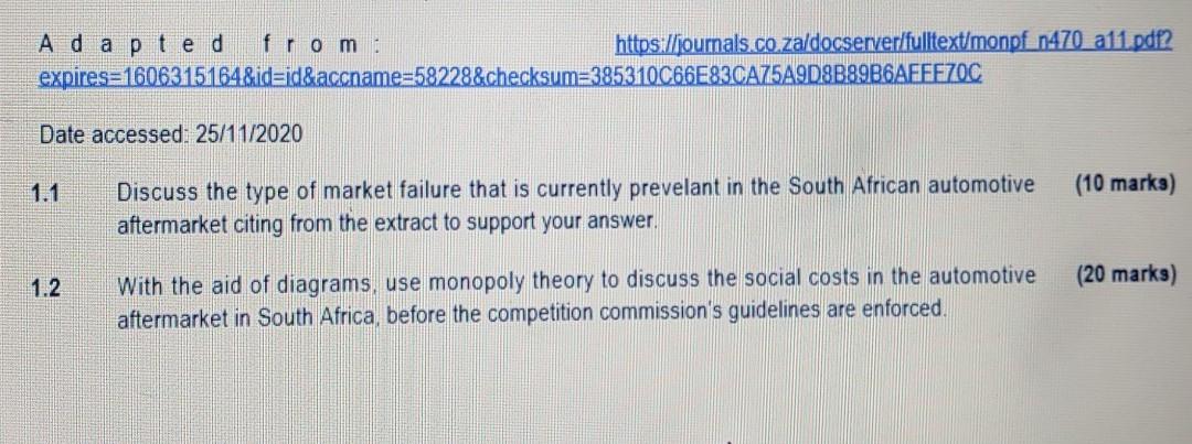 Solved SECTION A [30 MARKS] Answer ALL the questions in this | Chegg.com