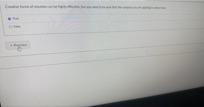 True Fatse It is not possible to apply the | Chegg.com