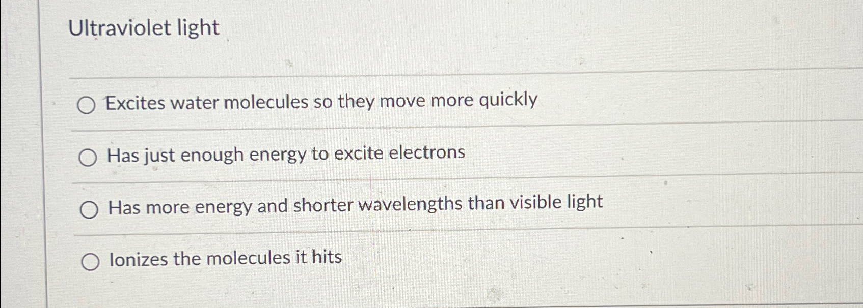 uses light energy to split water to replace missing electrons