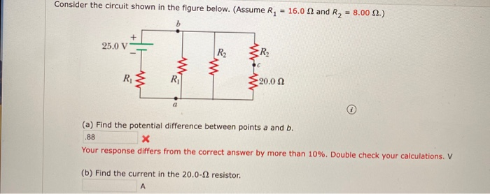 Solved Consider The Circuit Shown In The Figure Below. | Chegg.com