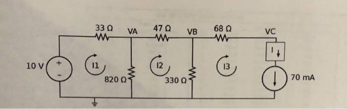 Solved 1. Solve the circuit shown in Figure 1 using node | Chegg.com