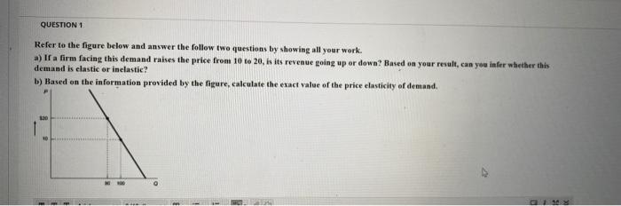 Solved QUESTION 1 Refer to the figure below and answer the | Chegg.com