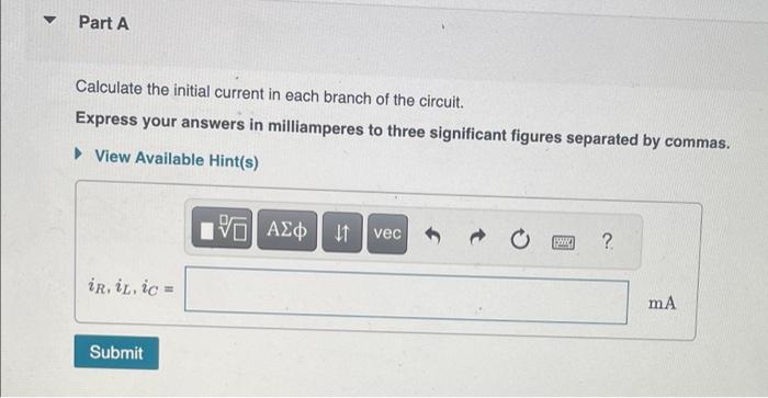 Solved The circuit elements in the circuit in (Figure 1) are | Chegg.com