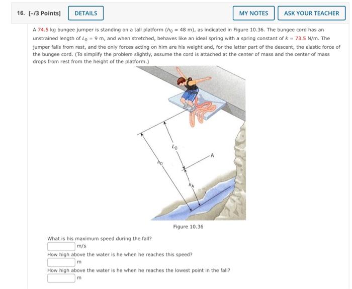 Solved 16. (-/3 Points] DETAILS MY NOTES ASK YOUR TEACHER A | Chegg.com