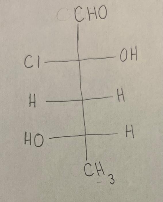 Solved What is the name of the molecule below? - Redraw | Chegg.com