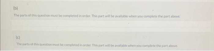 Solved all 3 parts done!! not sure if rest are on chegg or | Chegg.com