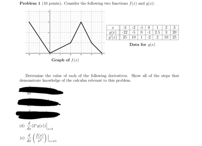 Solved Problem 1 (10 points). Consider the following two | Chegg.com