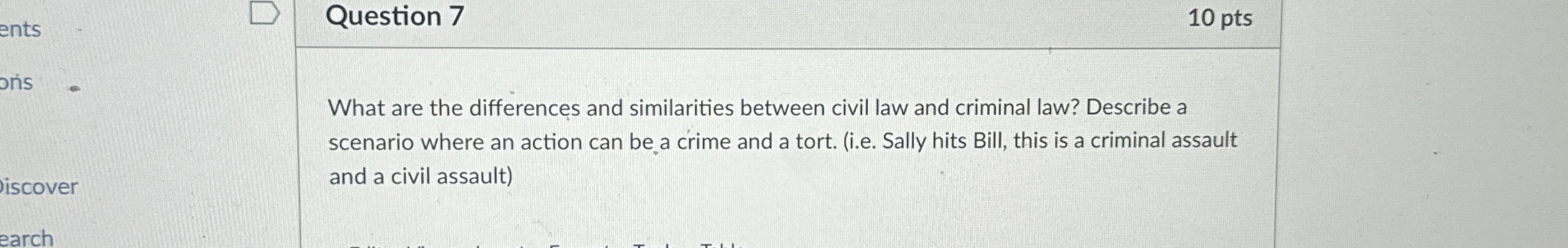 Solved Question 7What are the differences and similarities | Chegg.com