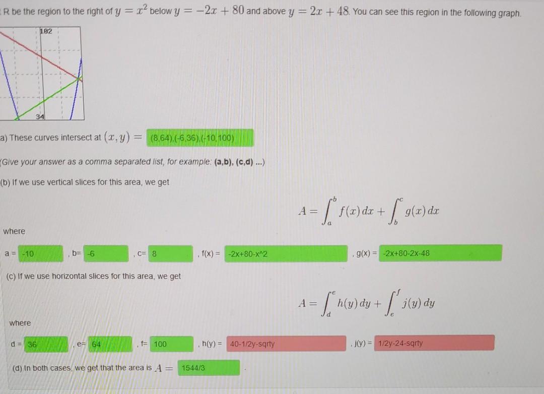 R Be The Region To The Right Of Y X Below Y 2x Chegg Com