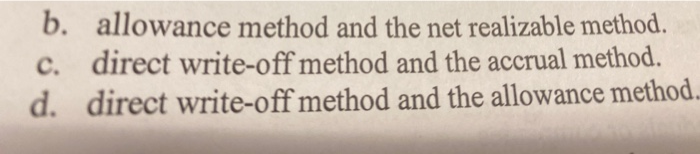Solved 15 Two Methods Of Accounting For Uncollectible Chegg Solved 15 Two Methods Of Accounting For Uncollectible Chegg