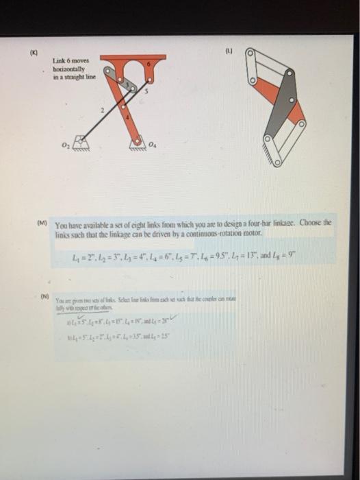 Solved Calculate The Mobility Of Linkages And Identify | Chegg.com