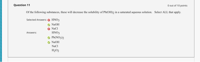 Solved Question 11 O out of 10 points Of the following | Chegg.com