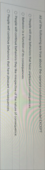 Solved All of the following are true about the | Chegg.com