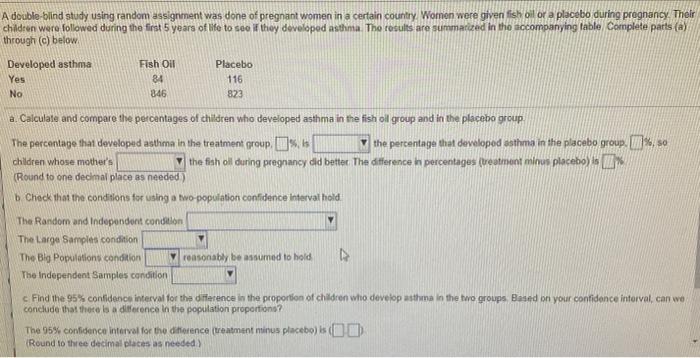 double blind assignment