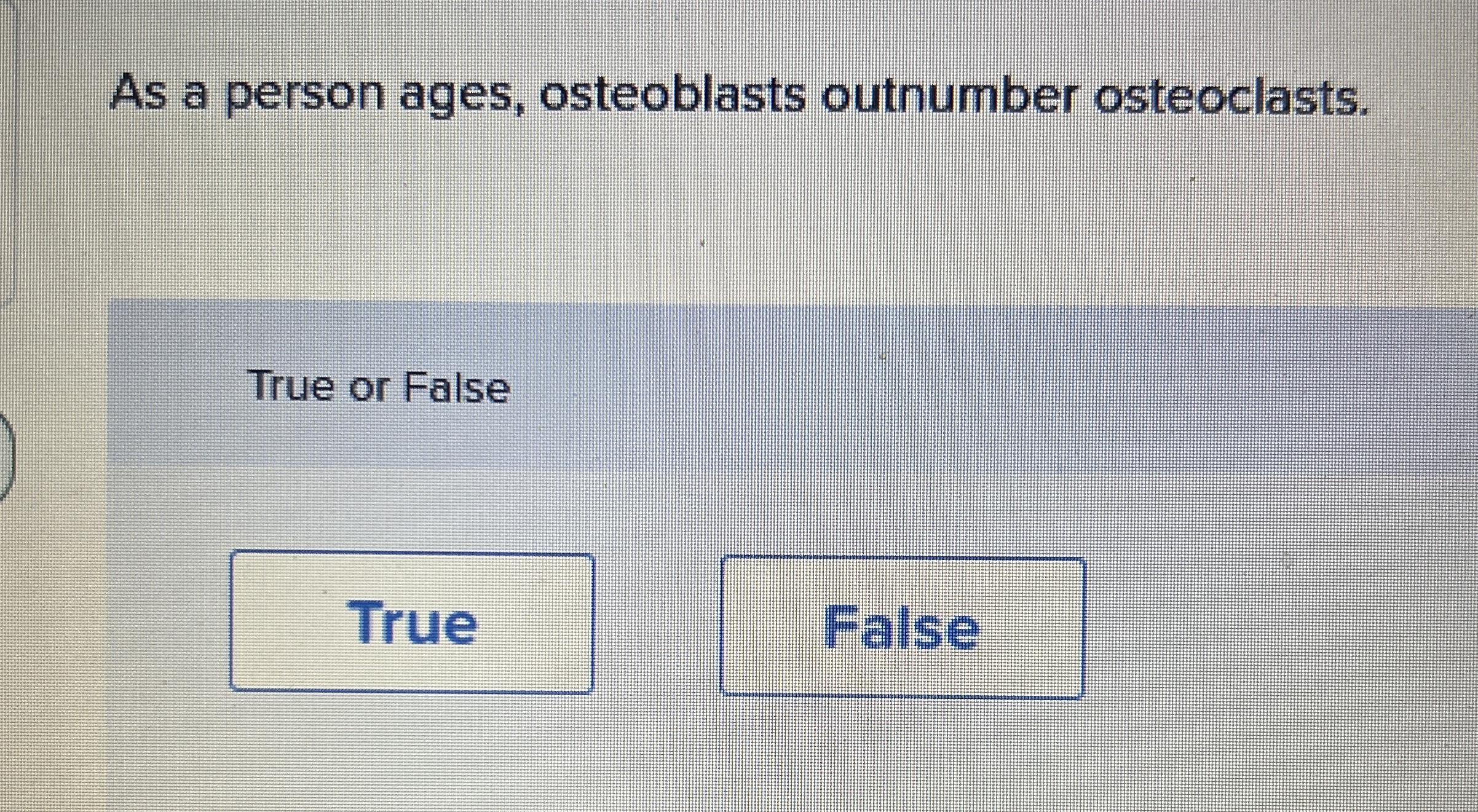 Solved As a person ages, osteoblasts outnumber | Chegg.com