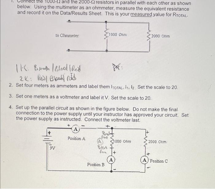 and the 20002 resistors in parallel with each other