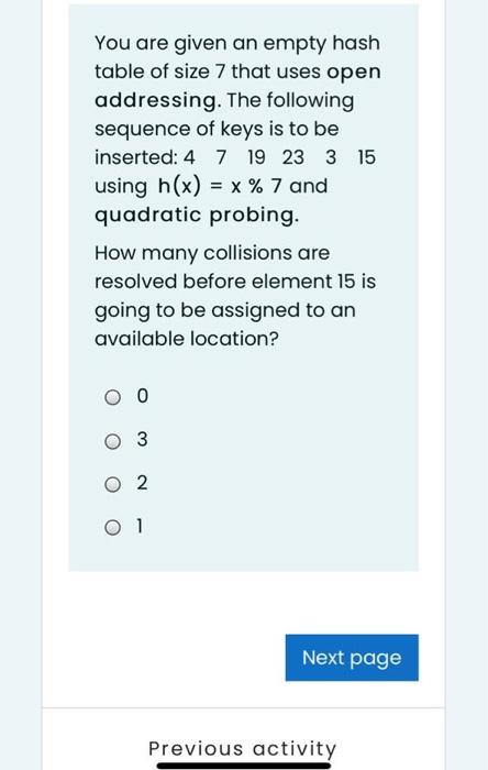 Solved Suppose you are given an implementation of a stack of | Chegg.com