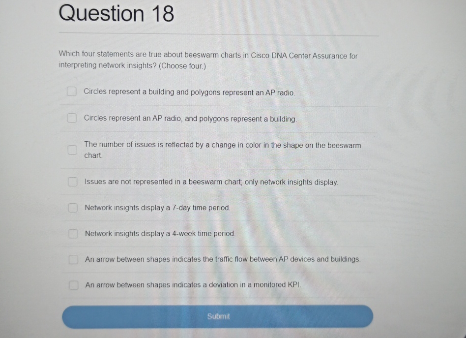 Solved Question 18Which four statements are true about