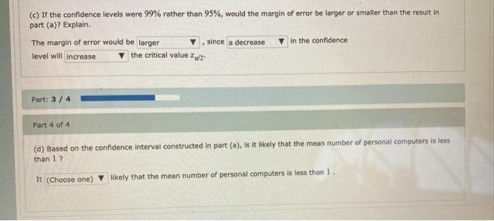 Solved Dlo How Many Computers? In A Simple Random Sample Of | Chegg.com