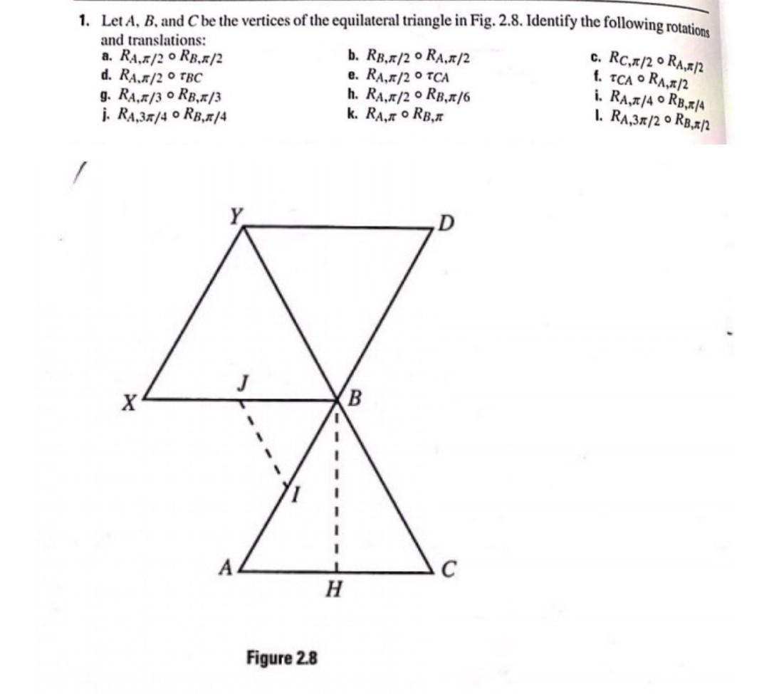 Solved 1 Let Ab And C Be The Vertices Of The Equilateral 4636