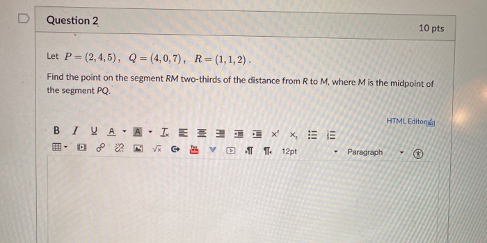Solved Question 1 10 pts Let u = 2i + 3j+ k, v=5i +2j - k. | Chegg.com