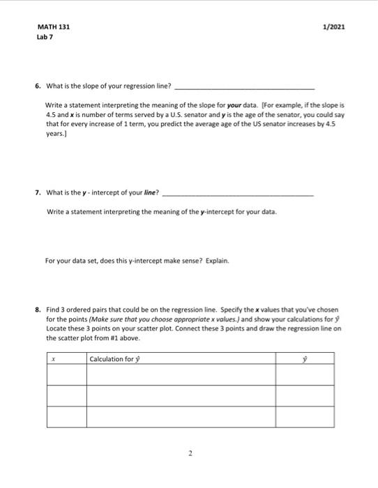 Solved MATH 131 Lab 7 1/2021 The goal of this lab is to test