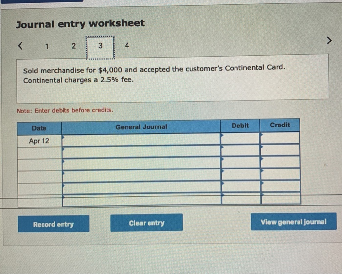 Solved Exercise 7-2 Accounting For Credit Card Sales LO C1 | Chegg.com