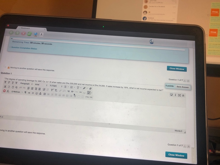 Solved А Clone Window Question 1 Question 107 "The de | Chegg.com