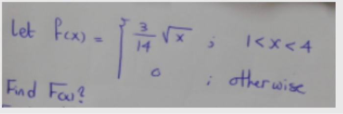Solved let fox - ) 3 х | Chegg.com