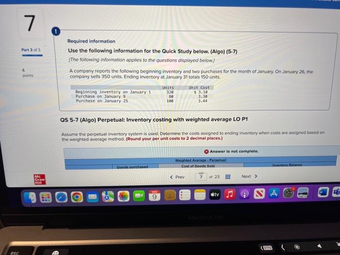 Solved Required information Use the following | Chegg.com