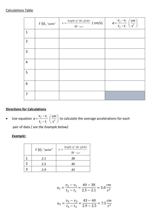 Solved LABORATORY REPORT Lab 2 Acceleration Experimental | Chegg.com