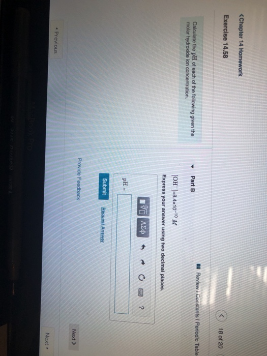 Solved Chapter 14 Homework * Previous Next | Chegg.com