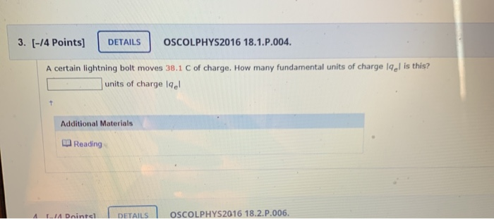 Solved 3 [ 14 Points Details Oscolphys2016 18 1 P 004 A