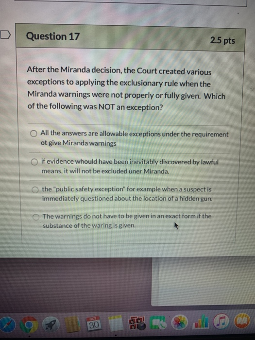 the miranda decision