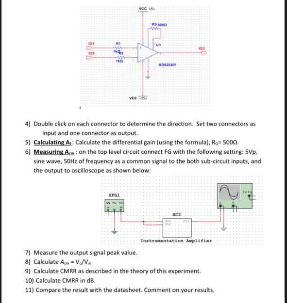Solved Procedure: Part 1: Generating ECG signal with noise: Circuit Diagram