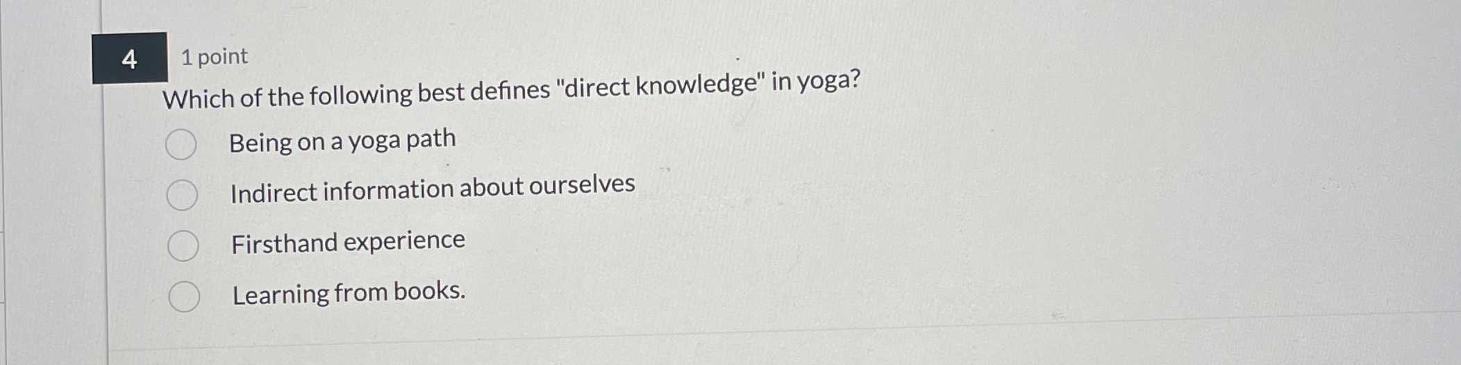 Solved 41 ﻿pointWhich of the following best defines "direct | Chegg.com