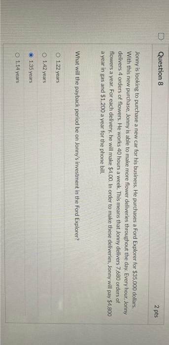 Solved D Question 10 2 pts are ideas or explanations | Chegg.com