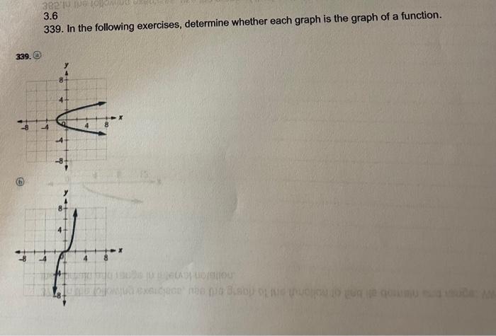 Solved 3.6 339. In the following exercises, determine | Chegg.com