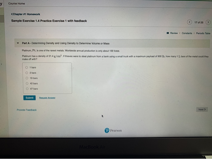 Solved y Course Home Pearson MacBook Ai