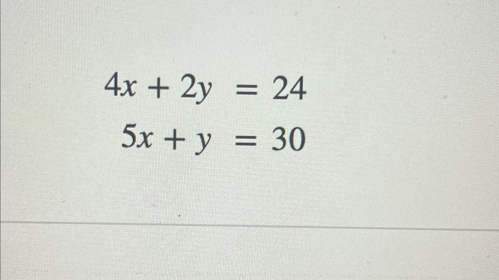 solved-4x-2y-245x-y-30-chegg