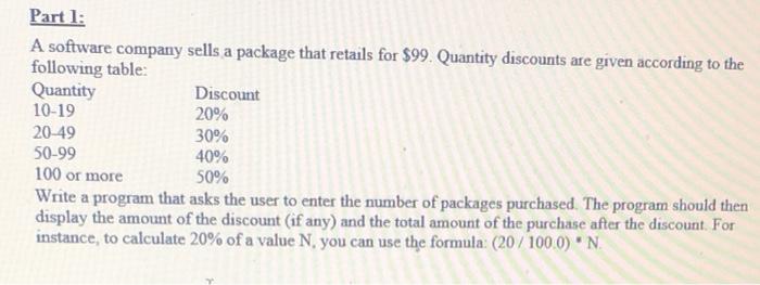 Solved A software company sells a package that retails for | Chegg.com