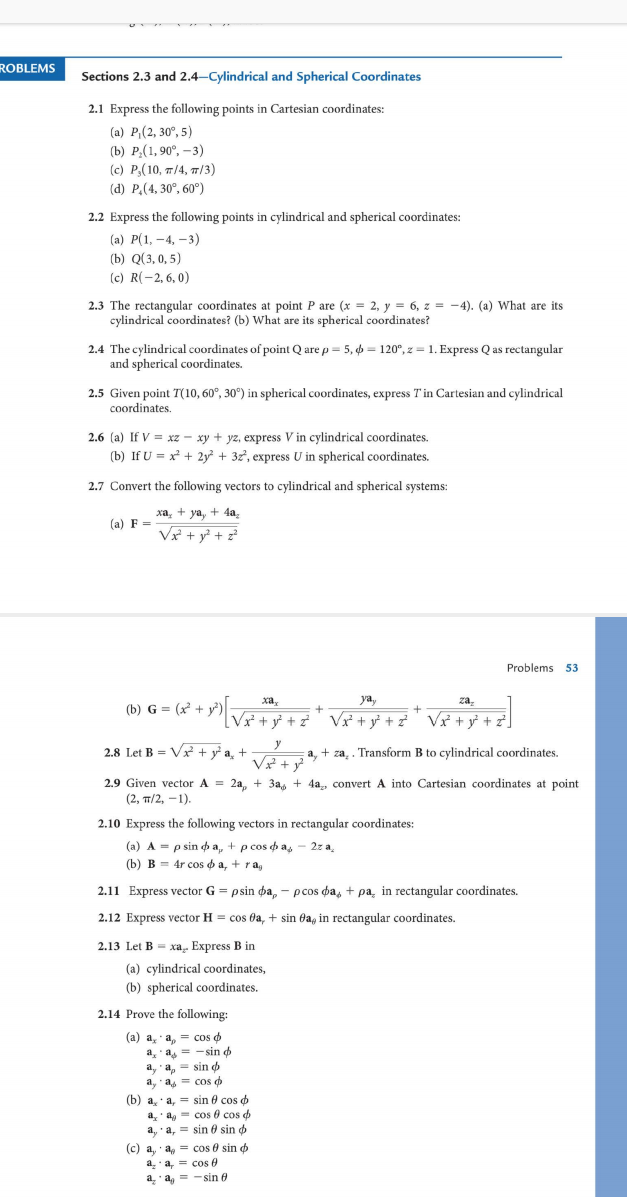 Solved CHAPTER 3 VECTOR CALCULUS 13.33 Apply the divergence | Chegg.com