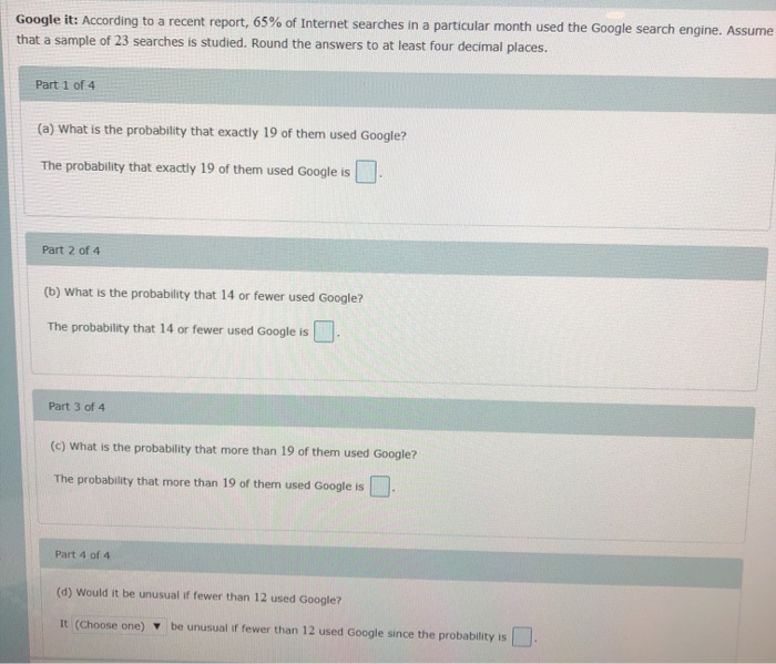 Solved Google it According to a recent report, 65 of