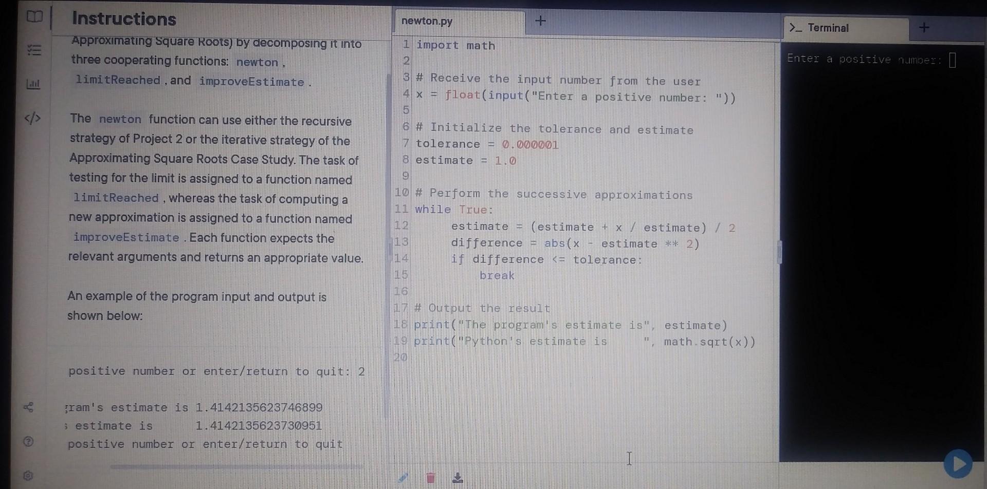 Solved Also, tell me how to exit 0 because this Python | Chegg.com