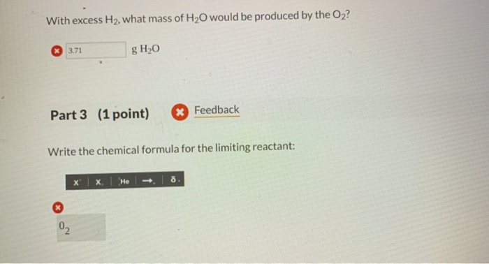 Solved O2 reacts with CH4 to form CO2 and H20 as described | Chegg.com
