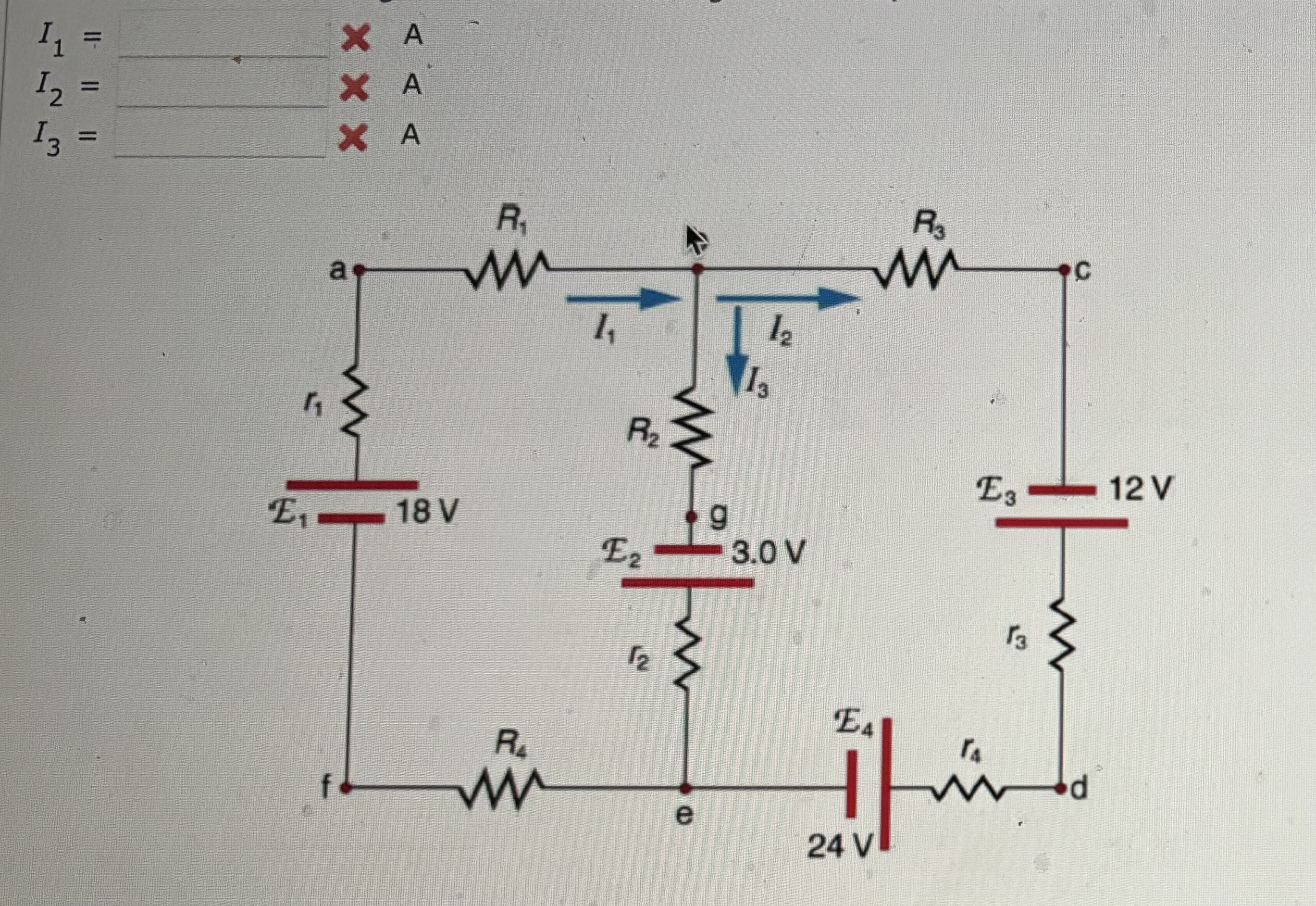 R1 = 6 \Omega , ﻿R2 = 8 \Omega , ﻿R3 = 12 \Omega | Chegg.com